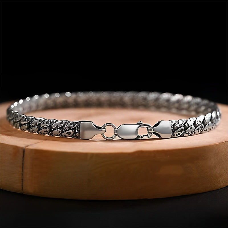 Copper Luck Buckle Bracelet for Spiritual Protection and Luck
