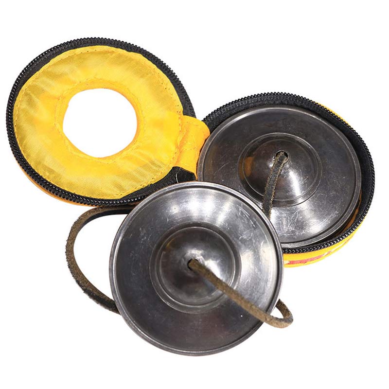 Kupferne tibetische Tingsha-Glocke für Glück und Meditation