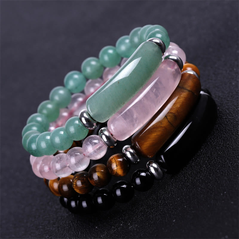 Green Aventurine Healing Bracelet 8mm Beaded Gemstone