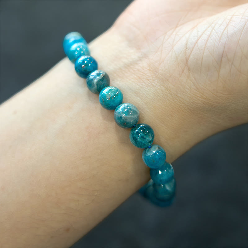 8 mm Apatit-Manifestation-Armband