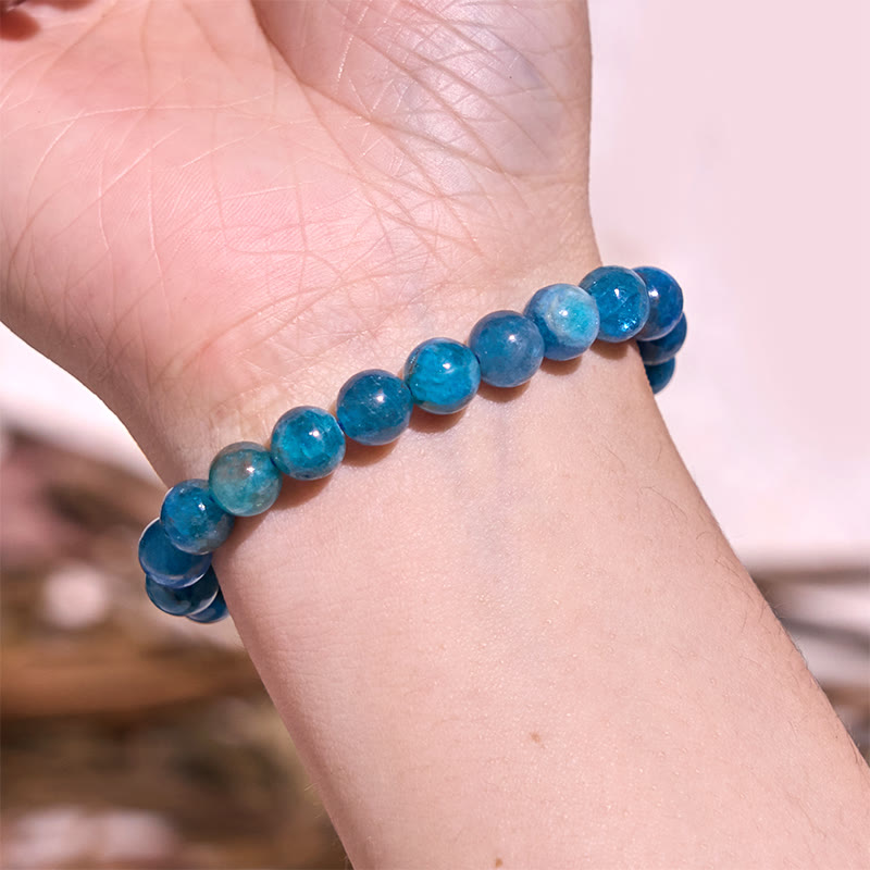 8 mm Apatit-Manifestation-Armband