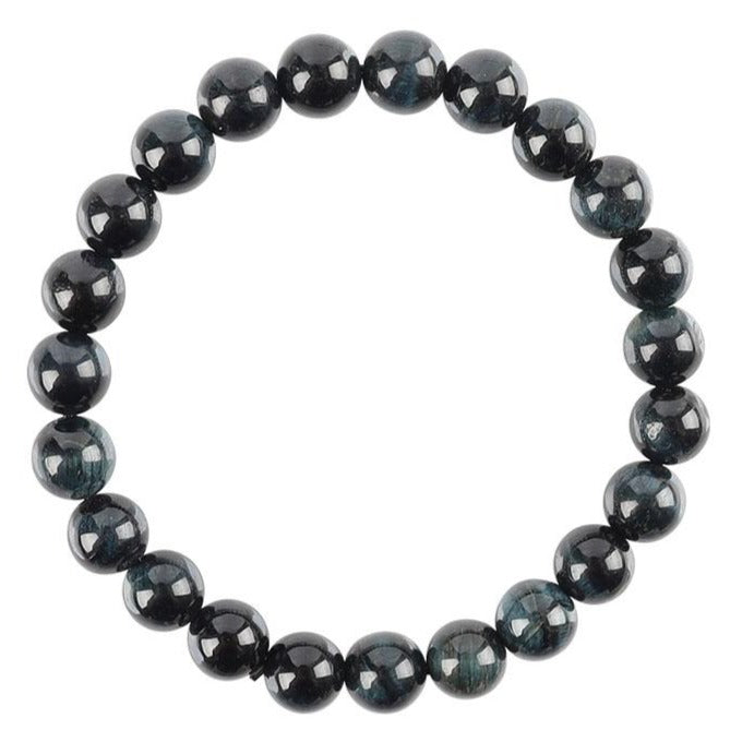 8 mm blaues Tigerauge-Schutzarmband