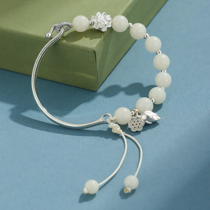 8 mm Bodhi Seed Lotus Armband für Glück und Reichtum