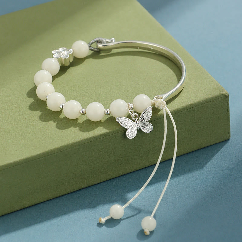 8 mm Bodhi Seed Lotus Armband für Glück und Reichtum