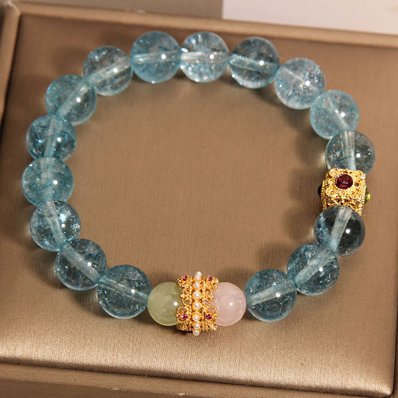 8 mm Kyanit-Armband mit heilender Kommunikation und spiritueller Wirkung