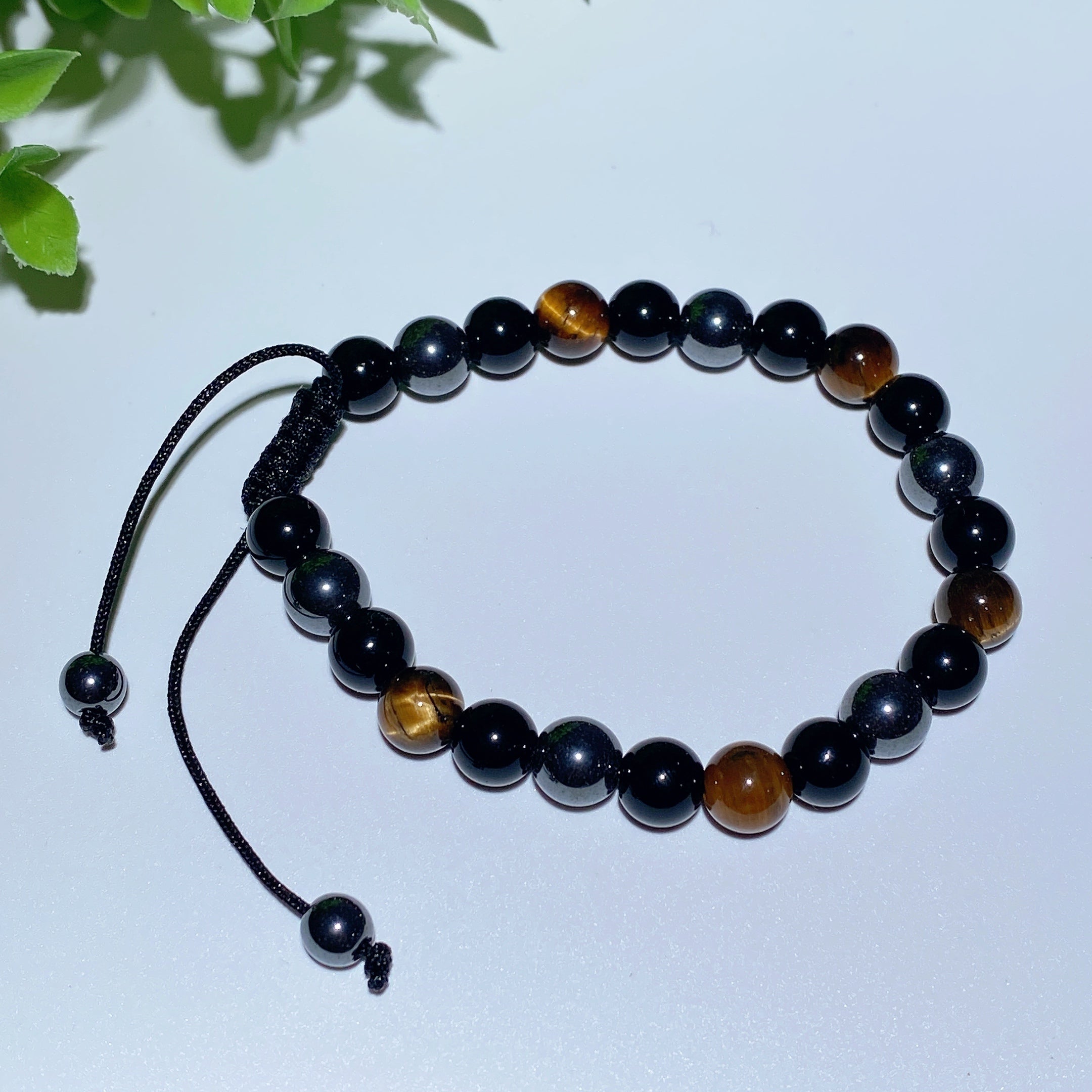 8 mm großes spirituelles Armband aus gemischten Kristallen für Heilung und Schutz