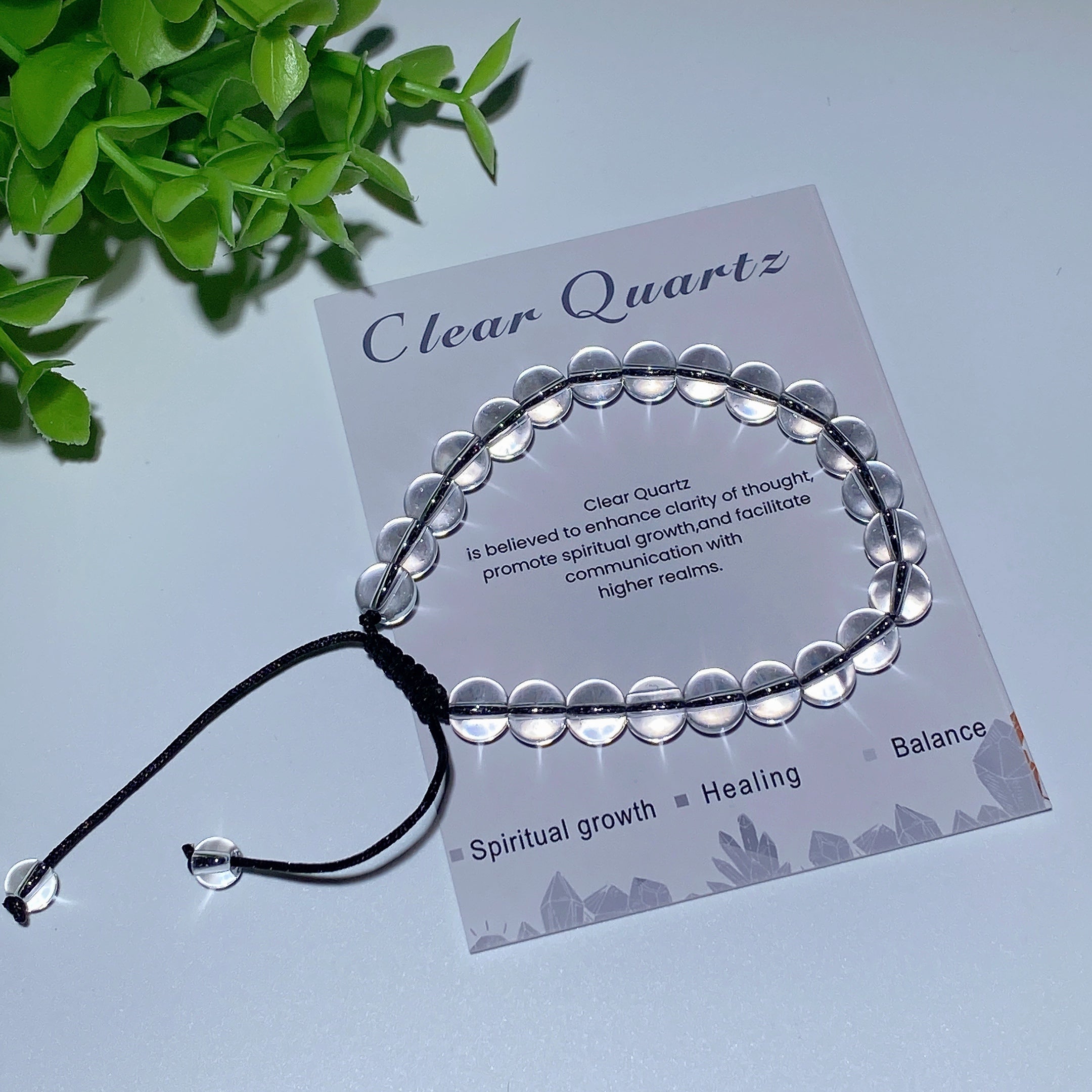 8mm Mixed Crystal Spiritual Bracelet for Healing and Protection