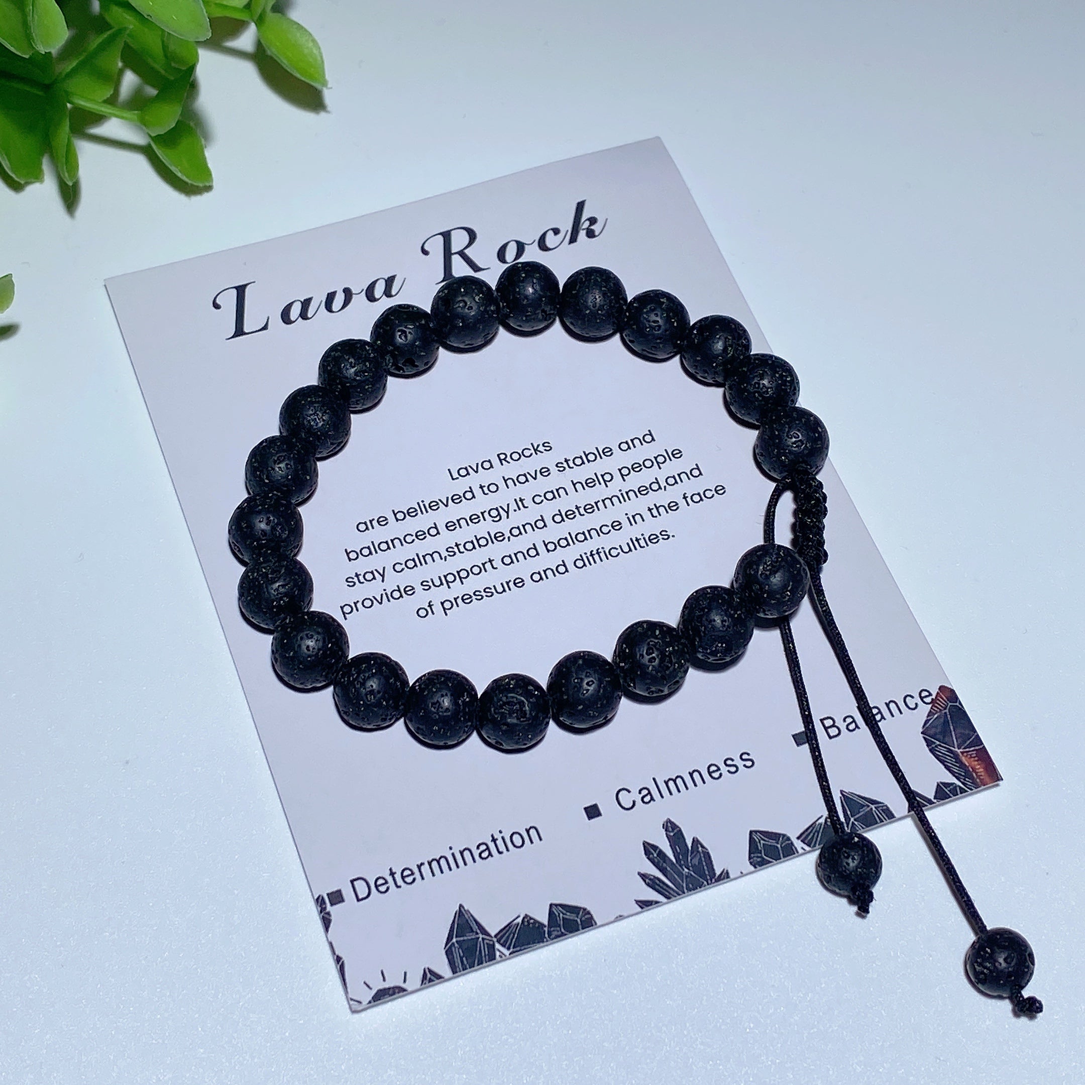 8 mm großes spirituelles Armband aus gemischten Kristallen für Heilung und Schutz