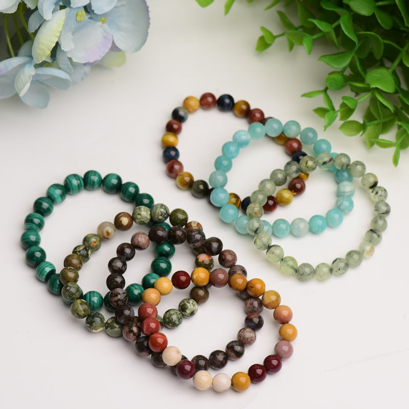 8 mm gemischtes Kristallarmband zur spirituellen Heilung