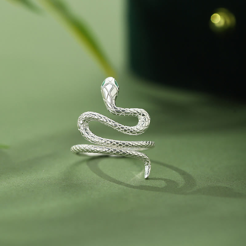 Schmuckset „Jahr der Schlange“ aus 925er Sterlingsilber für Ruhe und Ausgeglichenheit