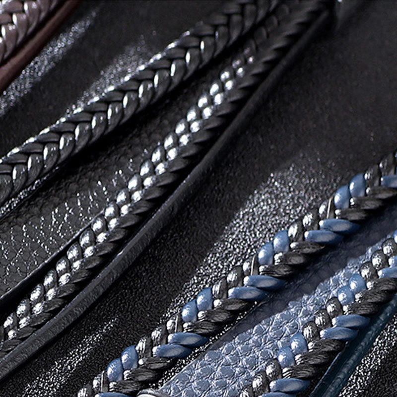 Mehrlagiges Tigerauge & Böser Blick Schutzarmband