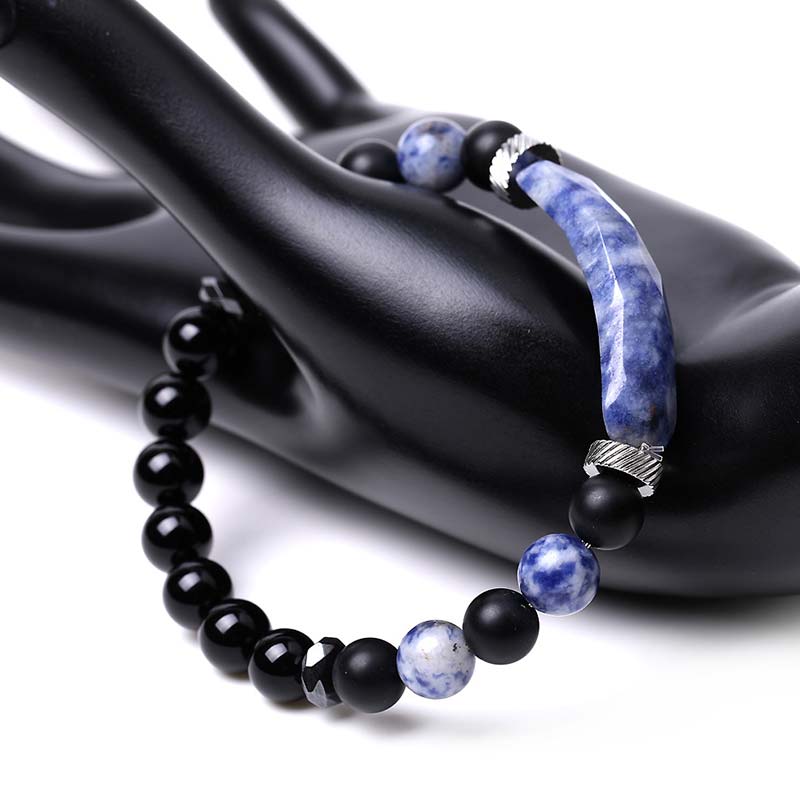 8mm Blue Aventurine Healing Bracelet for Calm & Protection