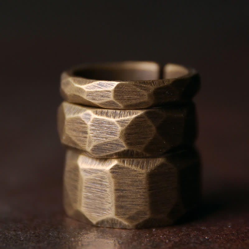 Copper Wealth Ring for Spiritual Healing and Abundance