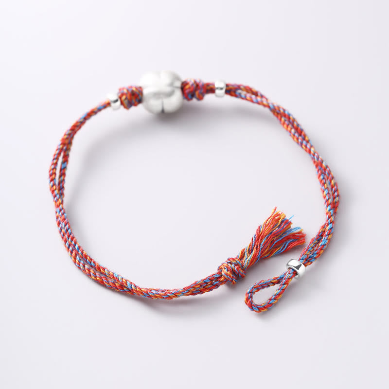 Sterling Silver Multicolored Luck Bracelet | Spiritual Protection