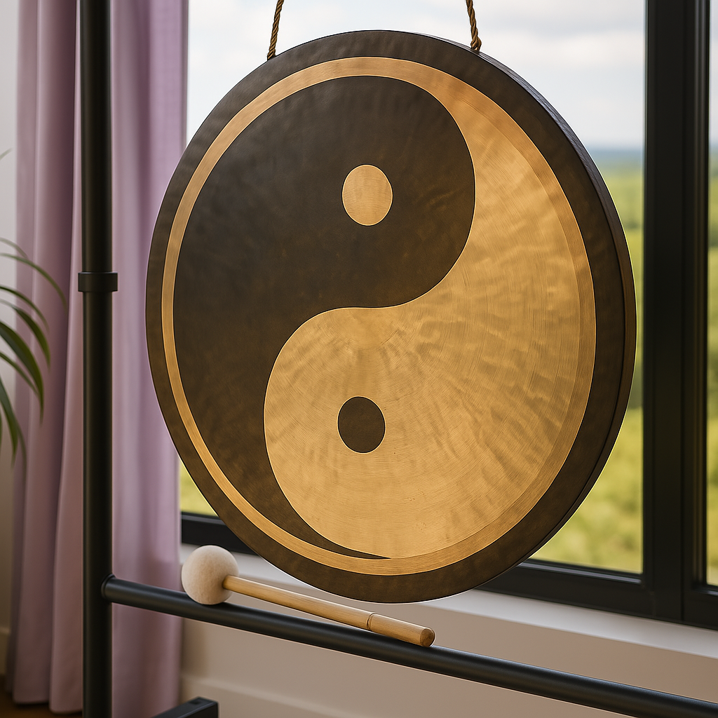 12 bis 48 Zoll Yin-Yang-Gong für Klangbad-Übungen