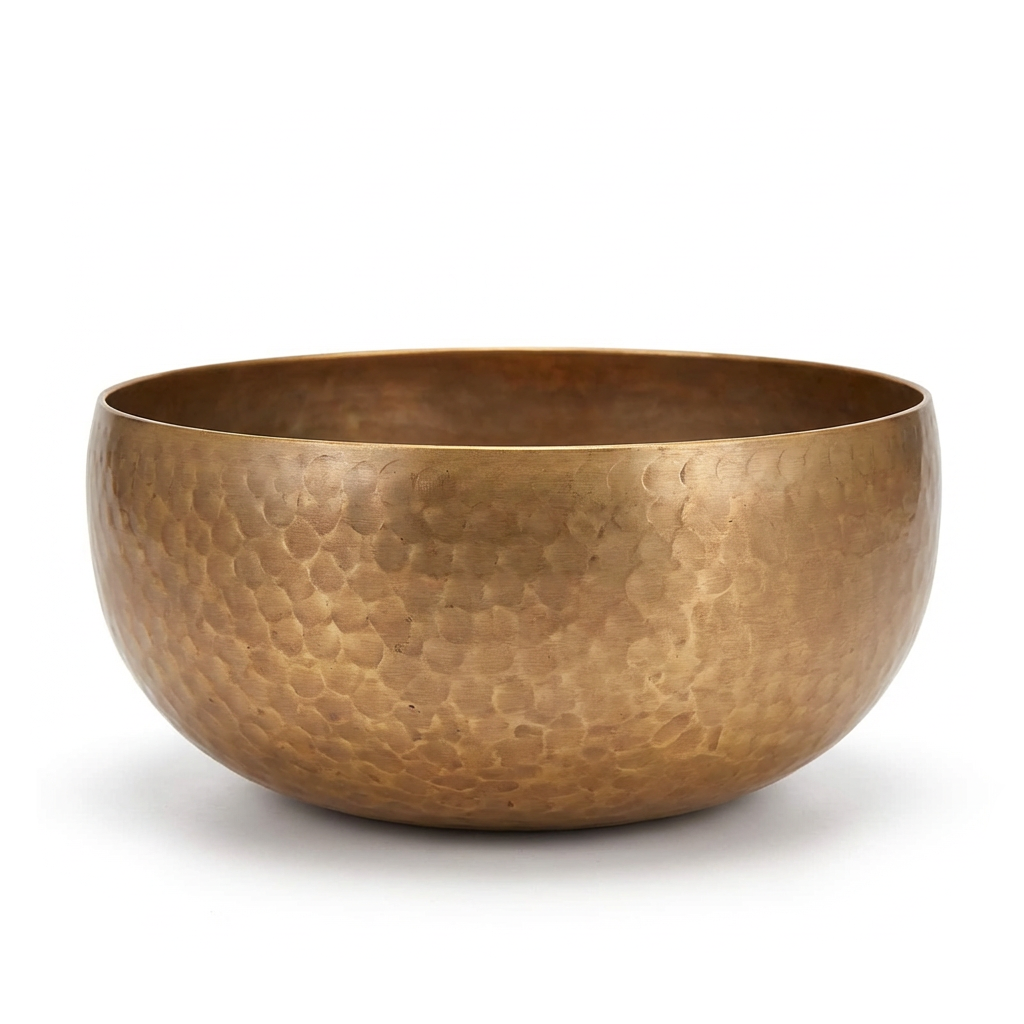 Große tibetische Klangschalen für Meditation und Entspannung