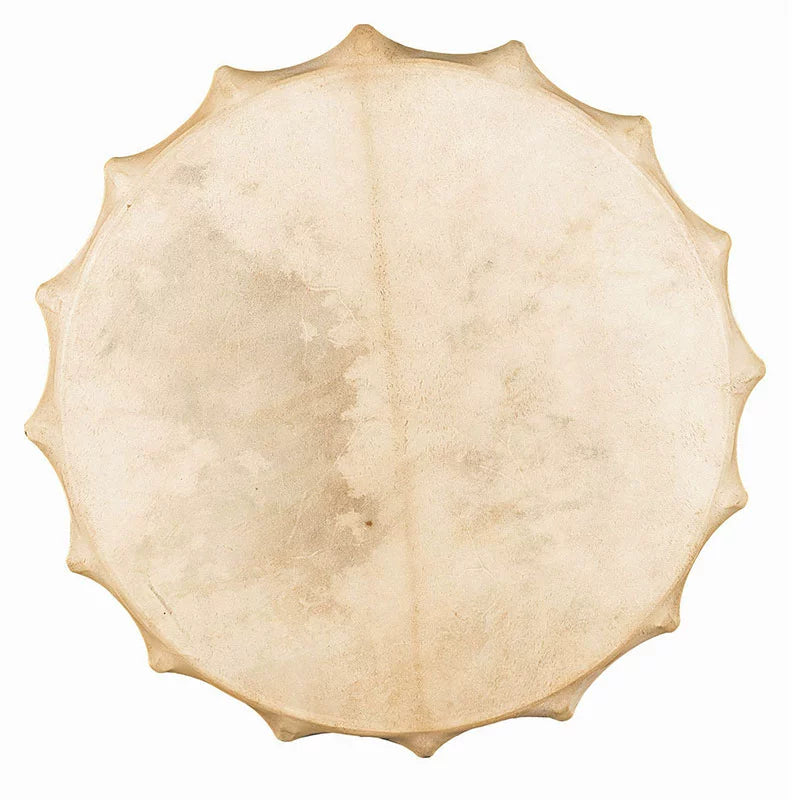 22,5 Zoll handgefertigte schamanische Rahmentrommel aus Jakutien