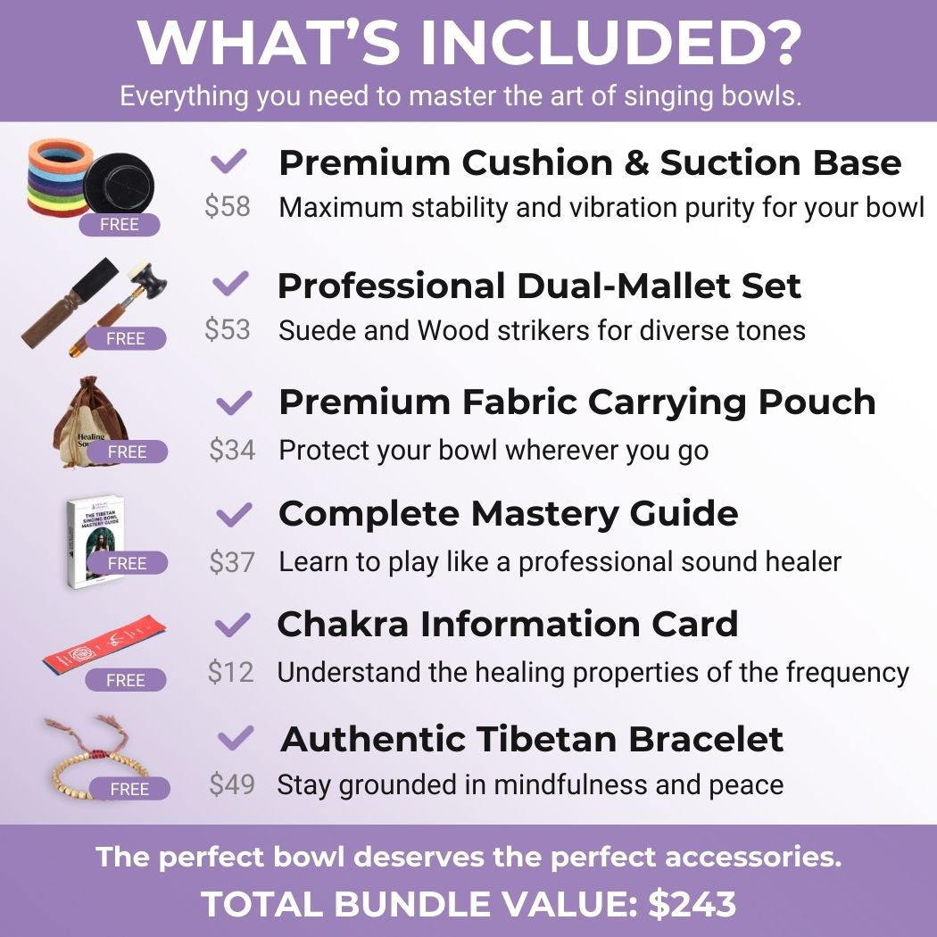 136.10 Hz Planetary Tibetan Singing Bowl - Heart Chakra - C# Note (OM)