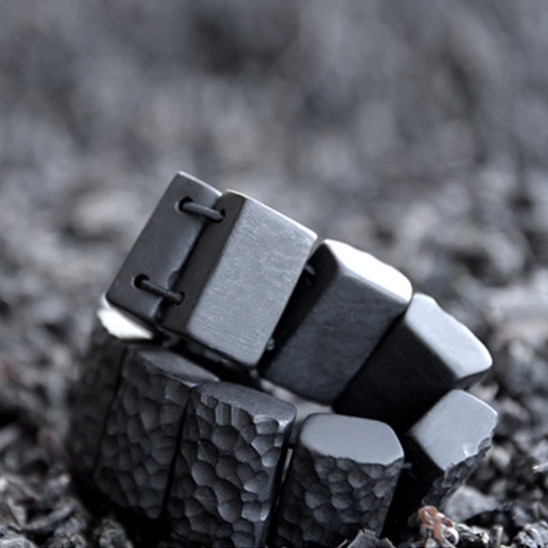 Paararmband aus Ebenholz für Frieden und spirituelle Verbindung