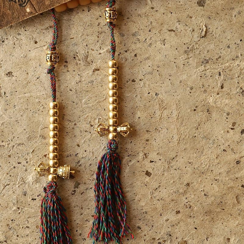 9 mm Bodhi Seed 108 Perlen Mala-Armband für Reichtum