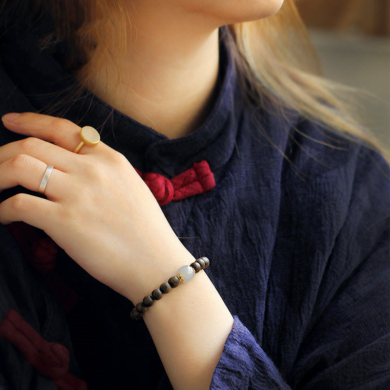 Adlerholz-Jade-Armband mit Stärke und Ruhe