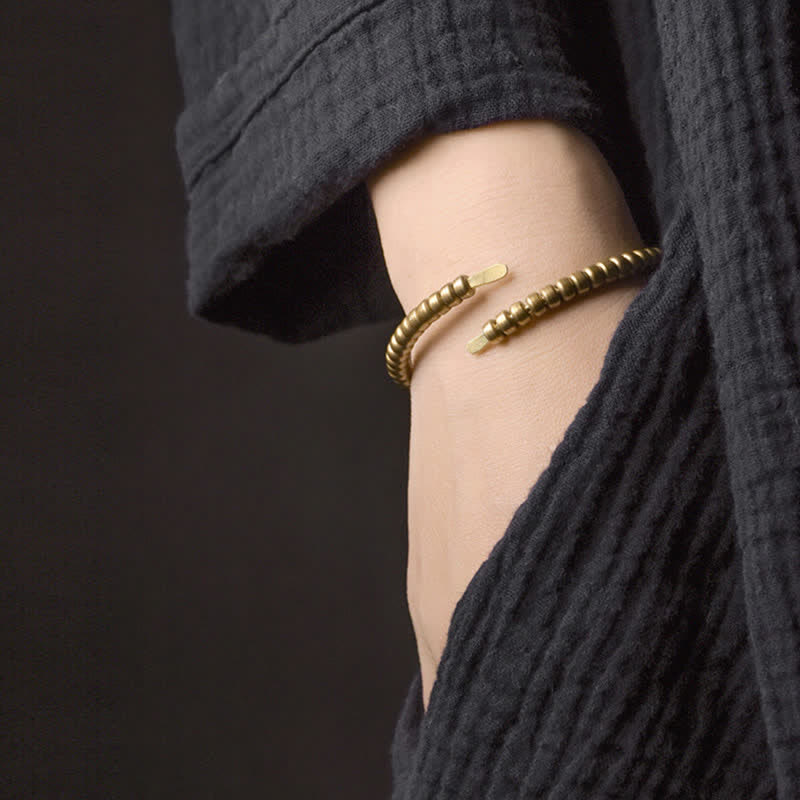 Verstellbares Kupfer-Balance-Armband | Spiritueller Vintage-Schmuck