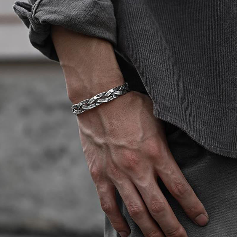 Verstellbares Kupfer-Koi-Fisch-Armband für Glück und Wohlstand