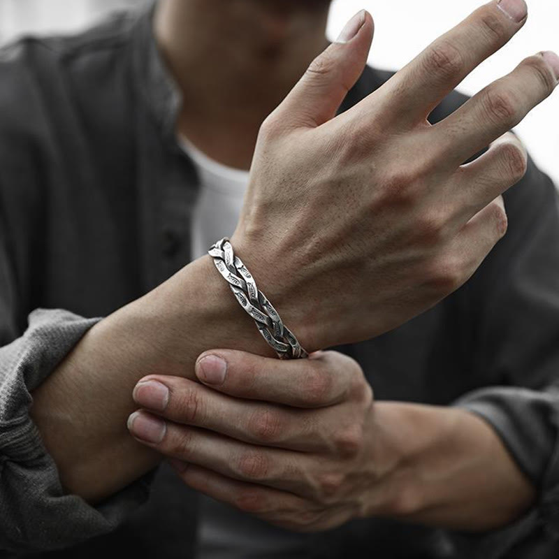 Verstellbares Kupfer-Koi-Fisch-Armband für Glück und Wohlstand