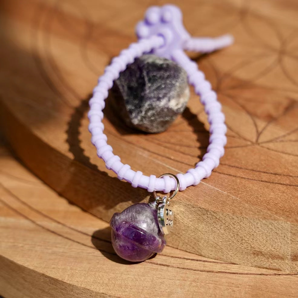 Verstellbarer Schlüsselanhänger mit Kristallheilung für Autoanhänger