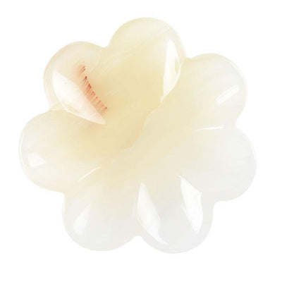 Afghanische Jade-Blumenschale, 10 cm, Kristallexemplar