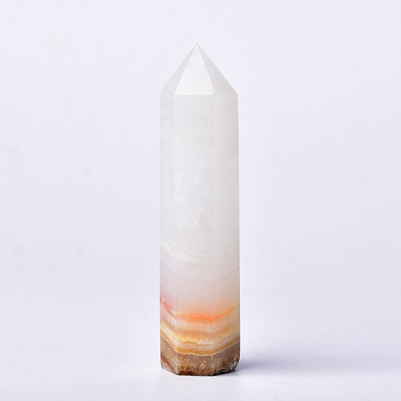 Afghanischer Heilturm aus weißer Jade, 5,1–7,6 cm