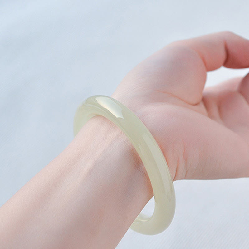 Afghanistan Jade Fülle Manschettenarmband 54-56mm