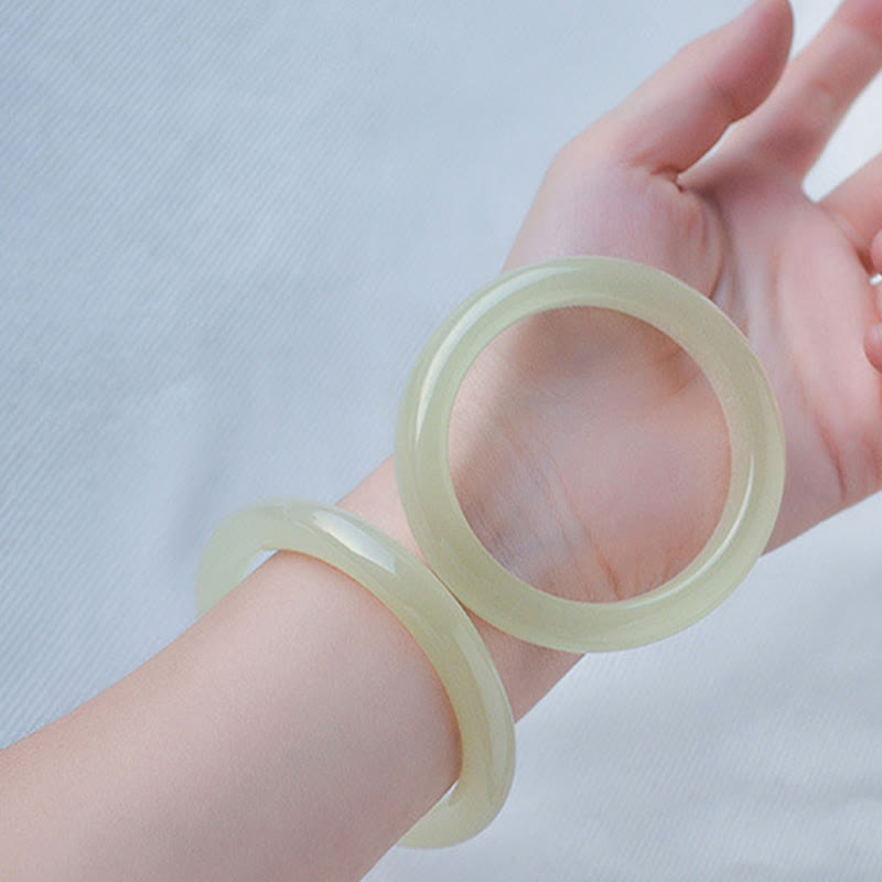 Afghanistan Jade Fülle Manschettenarmband 54-56mm