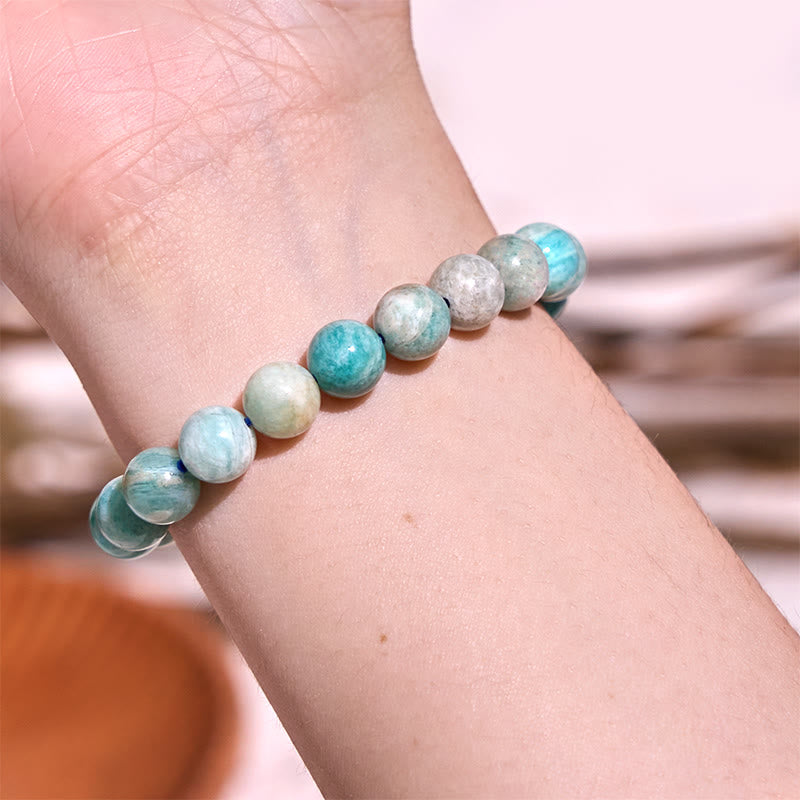 Amazonit-Armband für spirituelle Balance