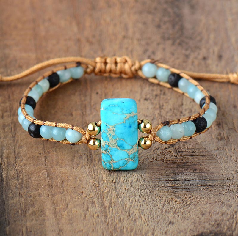 Amazonit-Tranquility-Armband: Balance & Harmonie