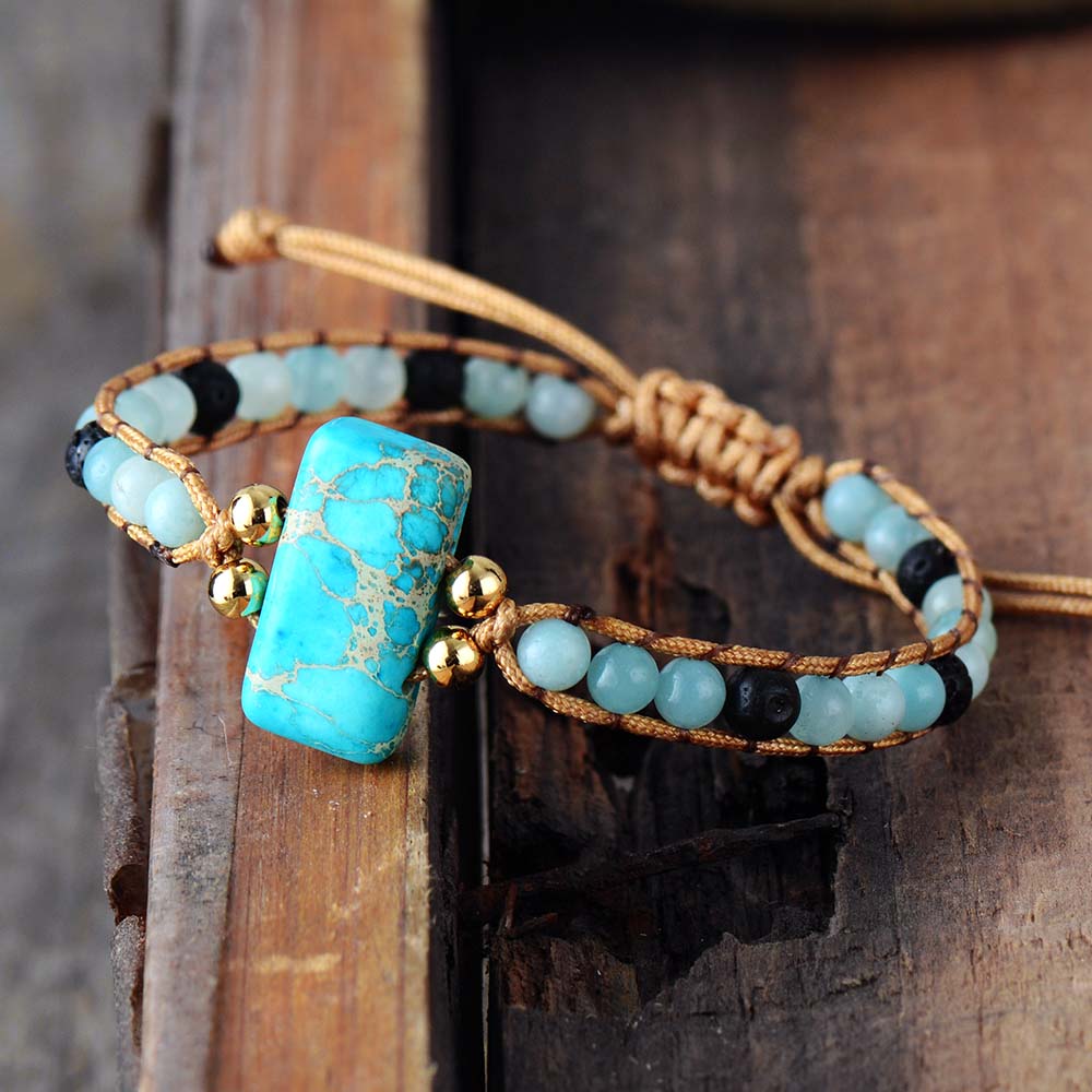 Amazonit-Tranquility-Armband: Balance & Harmonie