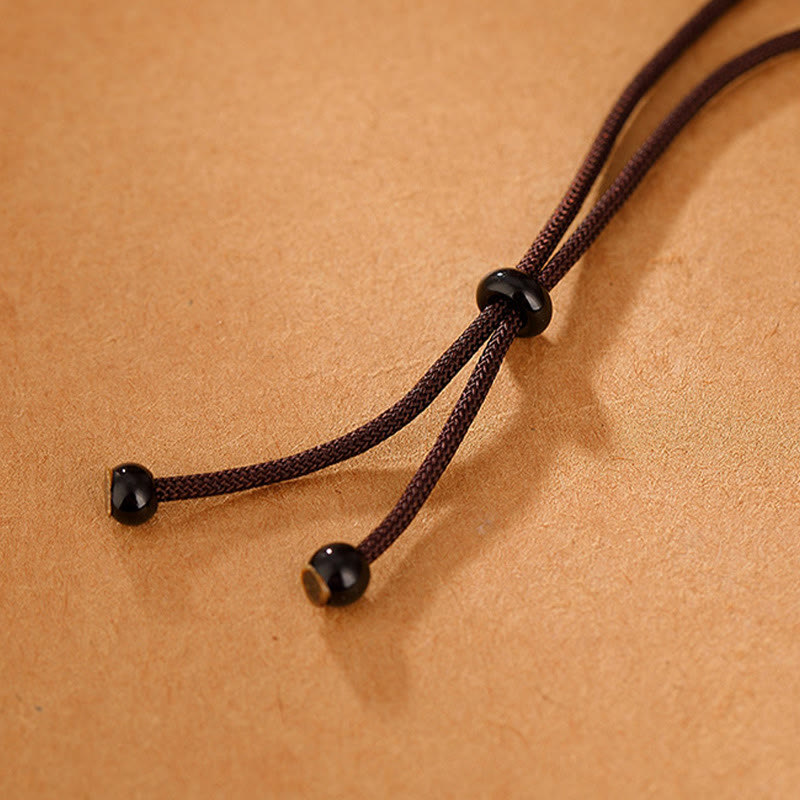 999 Sterling Silber Om Mani Padme Hum Halskette für Weisheit und Schutz