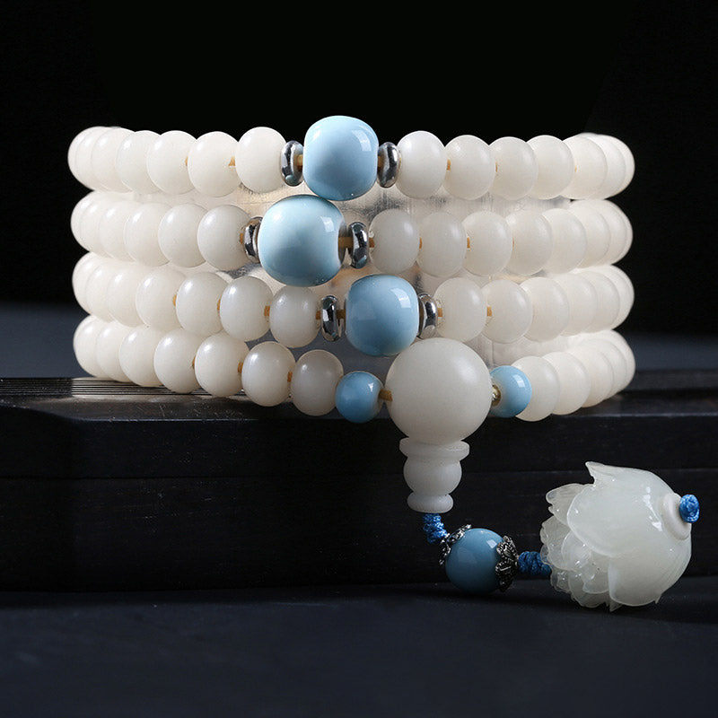 Verstellbares Bodhi-Samen-Armband für Weisheit und Meditation