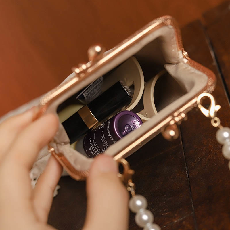 Mountain Stone Orchid Perlenkette Umhängetasche