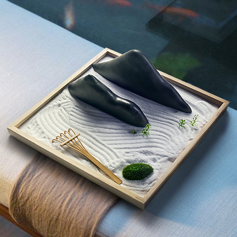 Zen Garden Decoration | Ceramic Rocks for Meditation & Enlightenment