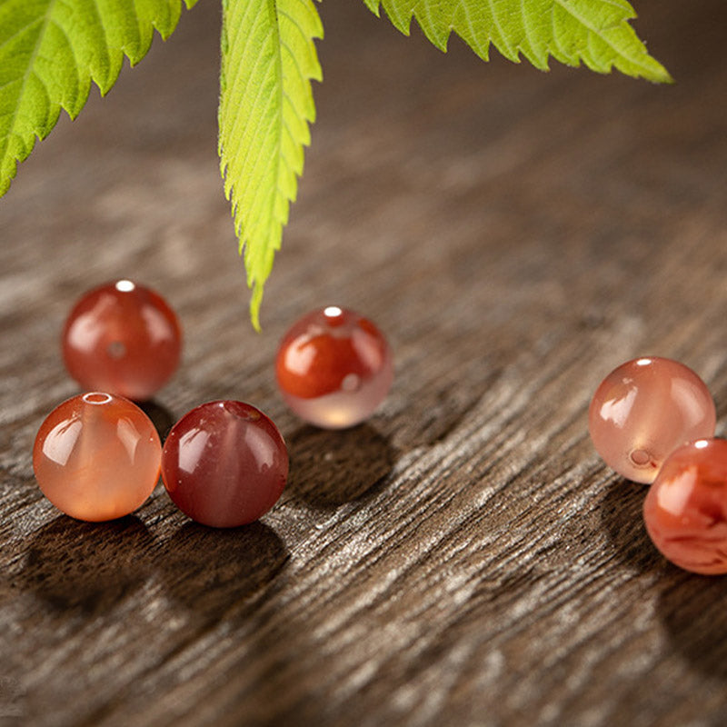 Natürliche graue Jade-Glückskette | Friedens- und Wohlstandsanhänger