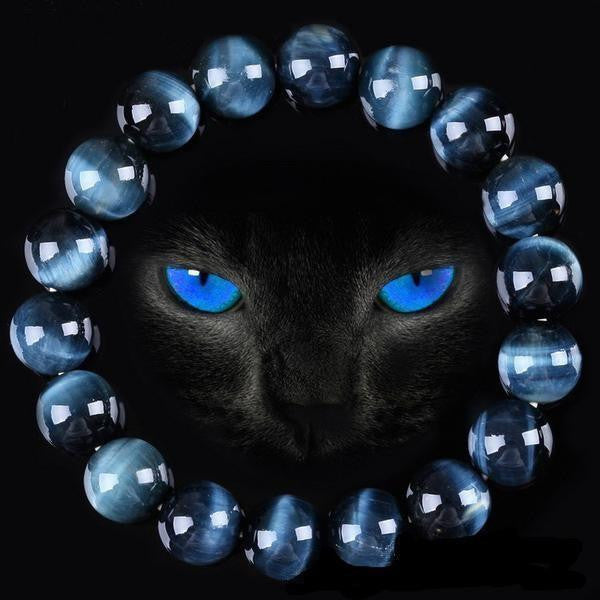 Blaues Tigerauge-Armband für Intuition und Schutz