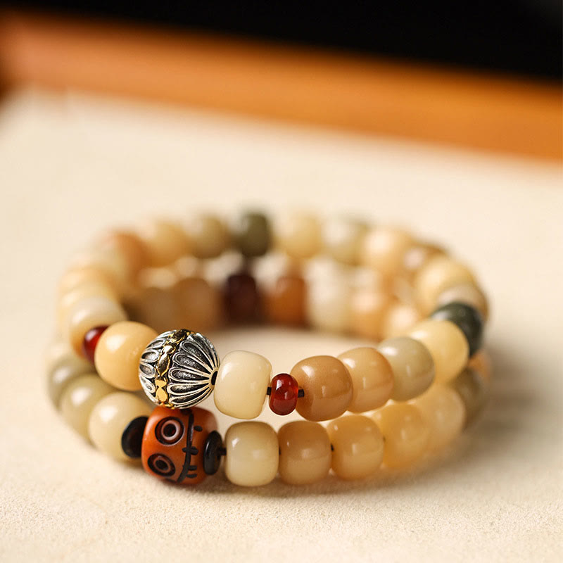 Bodhi Seed Om Mani Padme Hum Spirituelles Weisheitsarmband