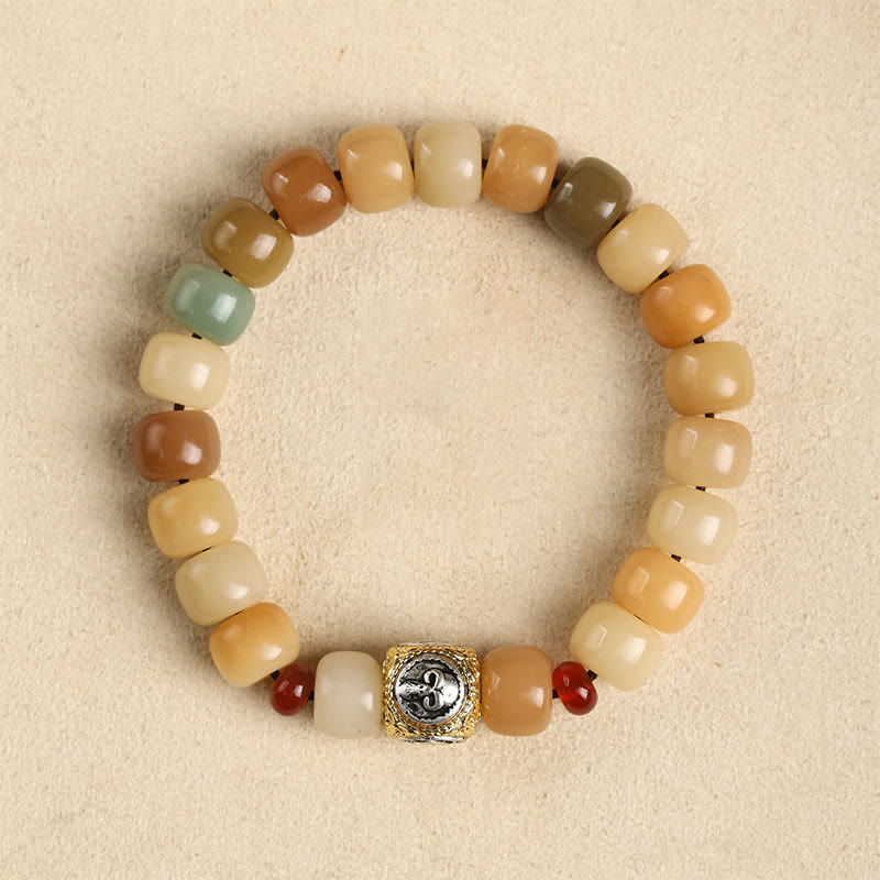 Bodhi Seed Om Mani Padme Hum Spirituelles Weisheitsarmband