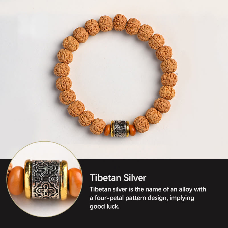 Spirituelles Armband mit Bodhi-Samen | Erleuchtung & Reichtum