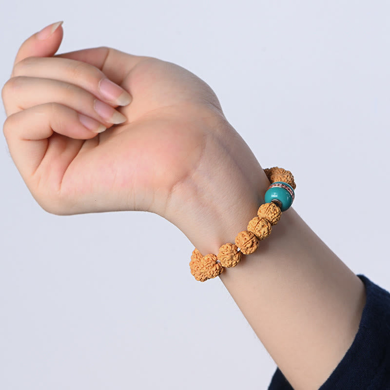 Spirituelles Armband mit Bodhi-Samen | Erleuchtung & Reichtum