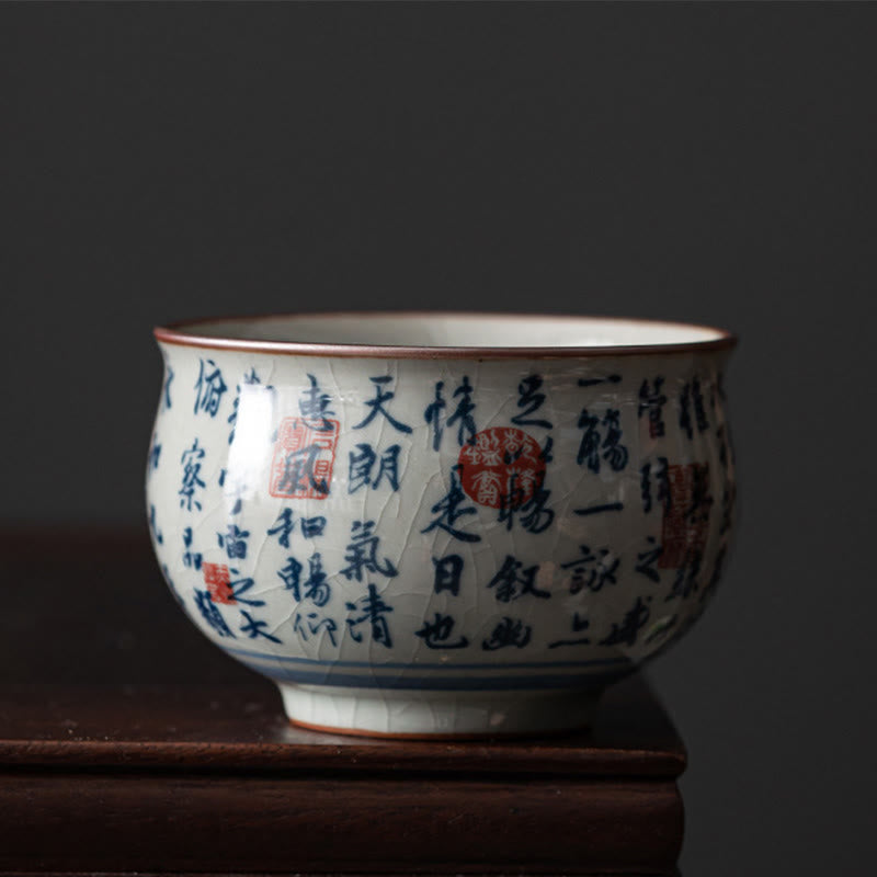 Lotus-Teetasse aus Keramik, 150 ml, für traditionelle Teerituale