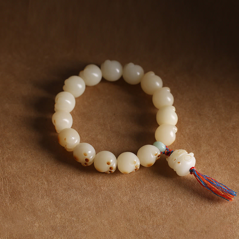 Bodhi Seed Cat Paw Lucky Cat Spirituelles Armband