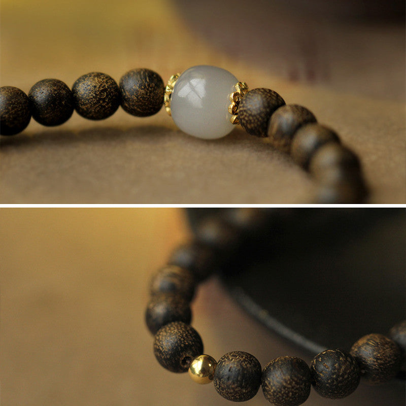 Adlerholz-Jade-Armband mit Stärke und Ruhe
