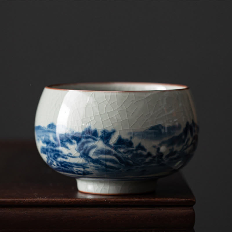 Lotus-Teetasse aus Keramik, 150 ml, für traditionelle Teerituale